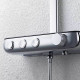Душевая система с термостатом Bravat Cobble F6389423CP-A1-ENG, хром