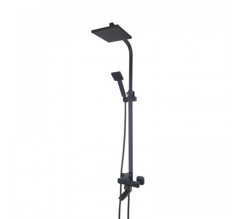 Душевая система Maretti Project Black PB21RYN56, черный