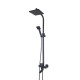 Душевая система Maretti Project Black PB21RYN56, черный