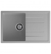 Кухонная мойка GranFest QUADRO 780L, серый