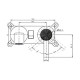 Смеситель для раковины SMARTFLOW SMF0102-R01BK, черный