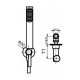 Душевой гарнитур Webert Shower Set AC0982560, черный