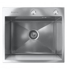 Кухонная мойка Ulgran  Steel 500x450, брашированная сталь