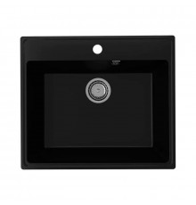 Кухонная мойка Ulgran Quartz Forte 580-07, уголь