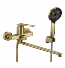 Смеситель для ванны Savol S-009024C, матовое золото