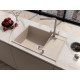 Кухонная мойка Grandex Aqua Topline 600213, бежевый