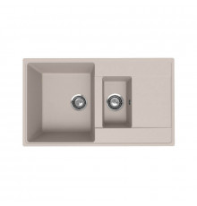 Кухонная мойка Ulgran Quartz Prima 860 1,5K-02, лен