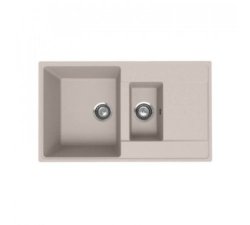 Кухонная мойка Ulgran Quartz Prima 860 1,5K-02, лен