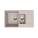Кухонная мойка Ulgran Quartz Prima 860 1,5K-02, лен