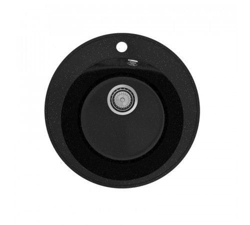 Кухонная мойка Practik PR-M-475-004 (без сифона), черный оникс