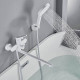Смеситель для ванны Shevanik S4322C, белый