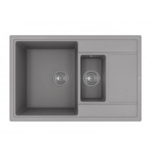 Кухонная мойка Florentina ЛИПСИ 20.250.D0780.307, серый шёлк