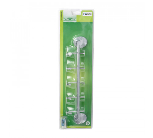 Планка с пятью крючками FIXSEN EUROPA FX-21805-5, хром