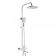 Душевая система Rose R2136F, белый/хром