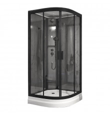 Душевая кабина Timo Premium ILMA Black ILMA901B, 100x100x222