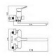 Смеситель для ванны Maretti Elena EA32RP163-D, хром