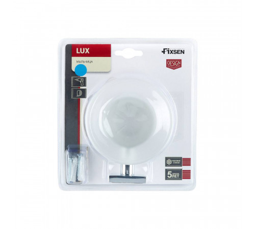 Мыльница FIXSEN LUX CHROME FX-15008, хром