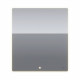 Зеркало Dreja Point 80x90 см, белый