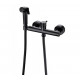 Гигиенический душ со смесителем Bravat D9141BW-RUS, черный