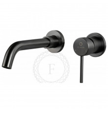 Смеситель для раковины встраиваемый FILARETE Roun FL4020BG, графит