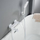 Смеситель для ванны Shevanik S4102C, белый