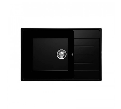 Кухонная мойка Ulgran Quartz Prima 760-07, уголь