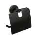 Держатель для туалетной бумаги FIXSEN COMFORT    BLACK FX-86010, черный