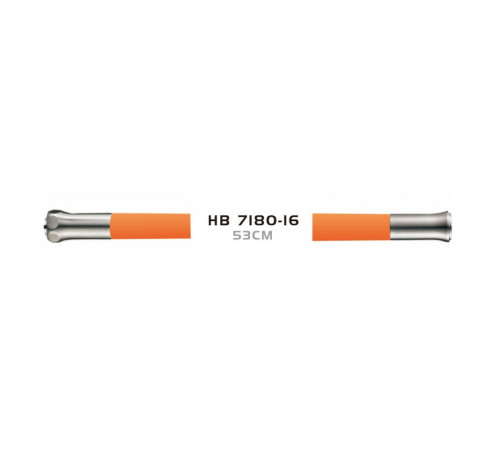 Гибкий излив для кухонного смесителя Haiba HB7180-16, оранжевый
