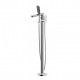 Смеситель для ванны напольный Bravat Gina F665104C-B3-ENG, хром
