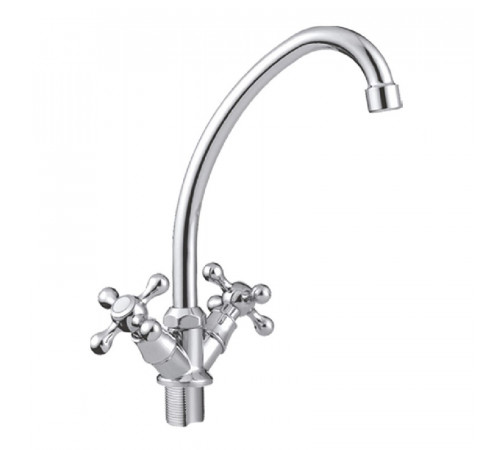 Смеситель для кухни Cron CN4008-2, хром