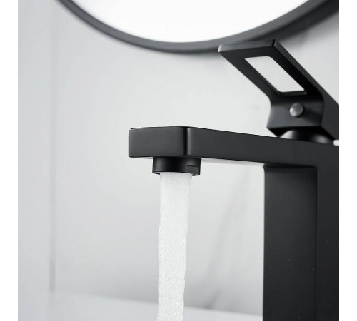 Смеситель для раковины Raffine F0196H, черный
