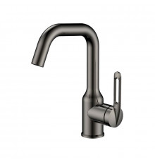 Смеситель для раковины Haiba HB10825-3, оружейная сталь