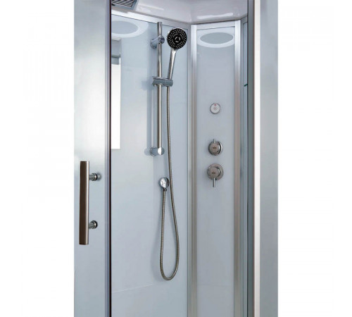 Душевая кабина (душевой бокс) Timo Standart Silver Fabric T-6650SF, 150x88x220