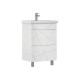 Тумба с раковиной напольная VIGO Geometry tn.GEO.COM.60.2Y, 60 см