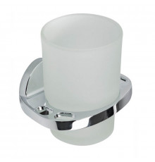 Держатель для стакана и зубных щеток Savol S-007050, хром