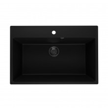 Кухонная мойка Ulgran Quartz Forte 760-07, уголь