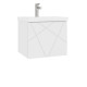 Тумба с раковиной подвесная VIGO Geometry 032, 50 см