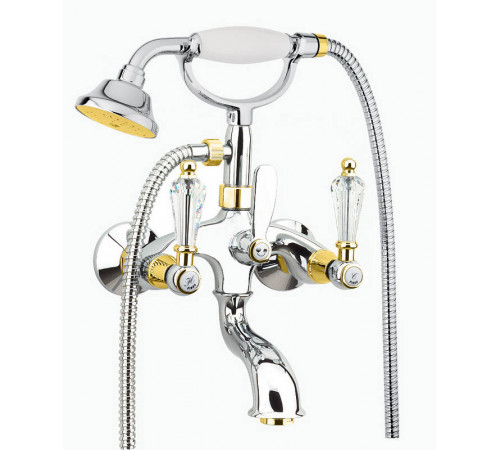 Смеситель для ванны Fiore GIOIELLI (SWAROVSKI®) 08CO0600, золото