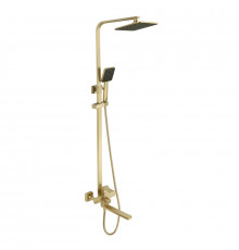 Душевая система Fmark FS8145-25C, матовое золото