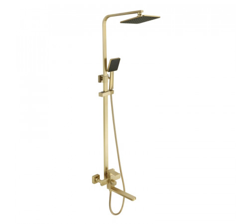 Душевая система Fmark FS8145-25C, матовое золото