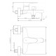 Смеситель для ванны ESKO Doha DH54