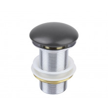Донный клапан Bronze de Luxe SCANDI 1003G, серый