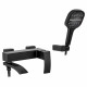Смеситель для ванны Hansberge H4077BL, черный