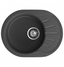 Кухонная мойка GranFest RONDO 580L, графит