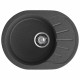 Кухонная мойка GranFest RONDO 580L, графит