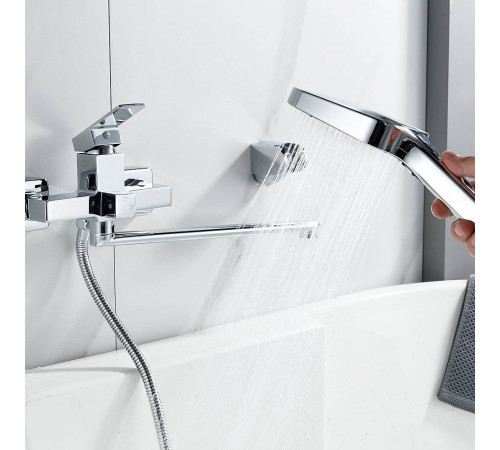 Смеситель для ванны Shevanik S9622, хром