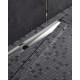 Душевой лоток (двухсторонняя решетка) TIMO Drain System DS230206/01, сатин