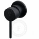 Смеситель для раковины встраиваемый FILARETE Roun FL4020BL, черный