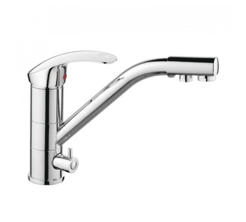 Смеситель для кухни Haiba HB4321, хром