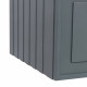 Тумба под раковину подвесная La Fenice Cubo FNC-01-CUB-G-80, серо-зеленая